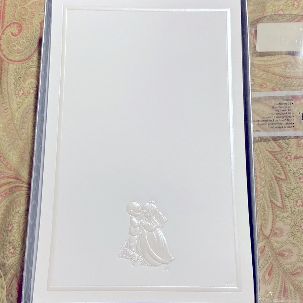 Wedding invitation set